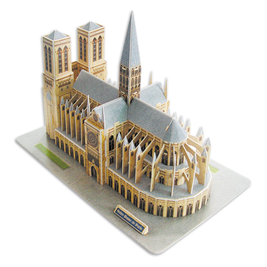 Bộ mô hình lắp ráp nhà thờ Đức Bà Paris POLYWOODS #34 Bộ mô hình lắp ráp nhà thờ Đức Bà Paris POLYWOODS